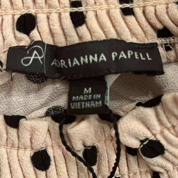 Adrianna Papell Printed Neck & Hem Top - Picture 15 of 16